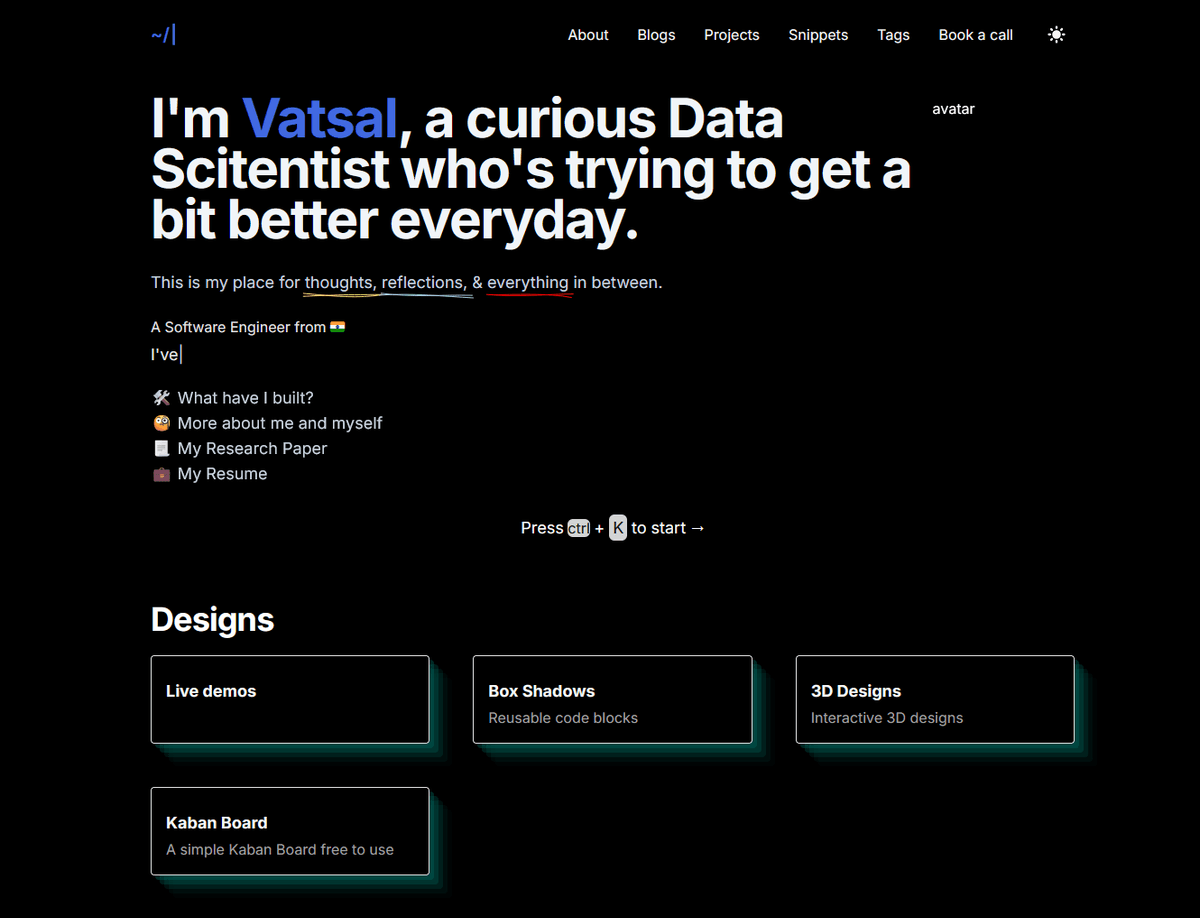 Personal Portfolio v1.0